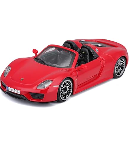 Amazon.com: Motor city classics 1:24 2010 Porsche 918 Spyder